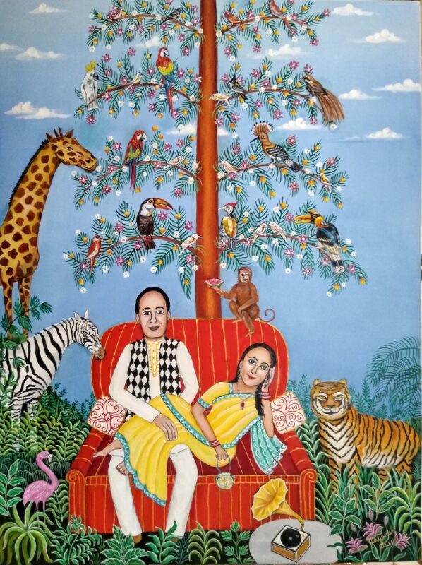 Copy of Our Tree Of Life 48 x 36 inches Oil on Canvas