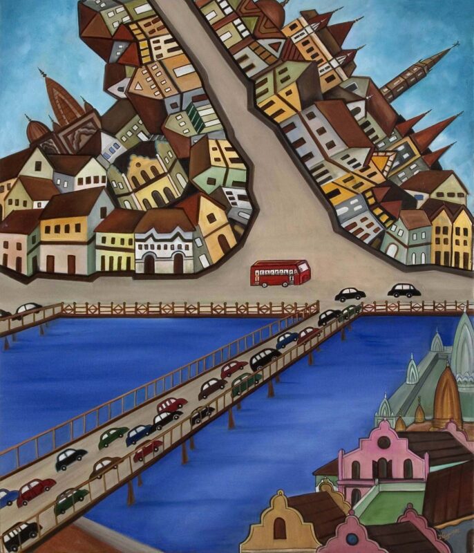 Easing Congestion42x36inches