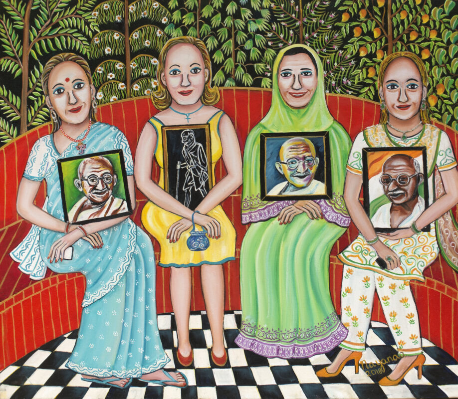 God has No Religion 24 x 30 Oil on Canvas