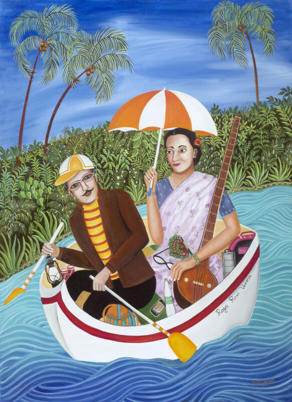 Kadambari Goes for a Joyride 48x36