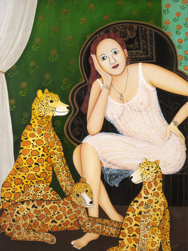 My Companions 48 x 36 Oil on Canvas