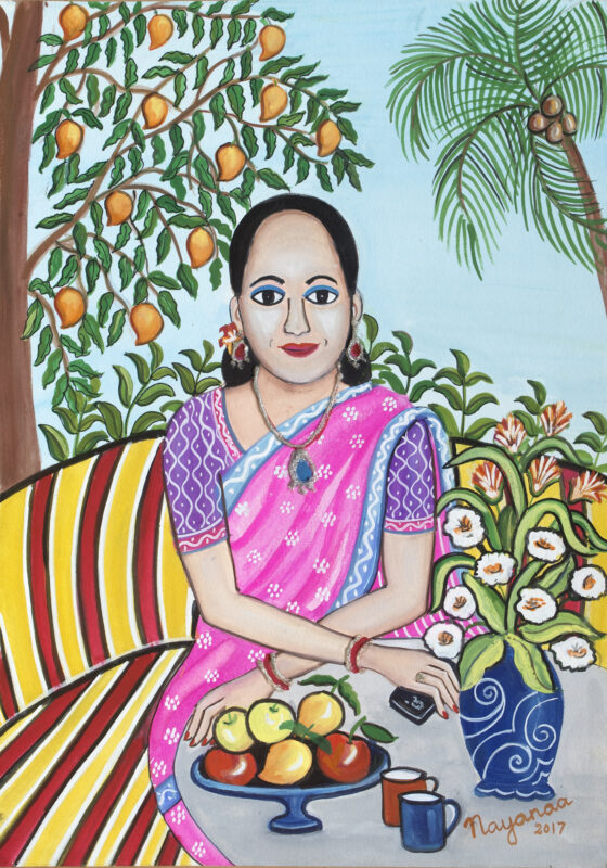 My Interesting Programme 15 x 11 Mixed Media on Paper