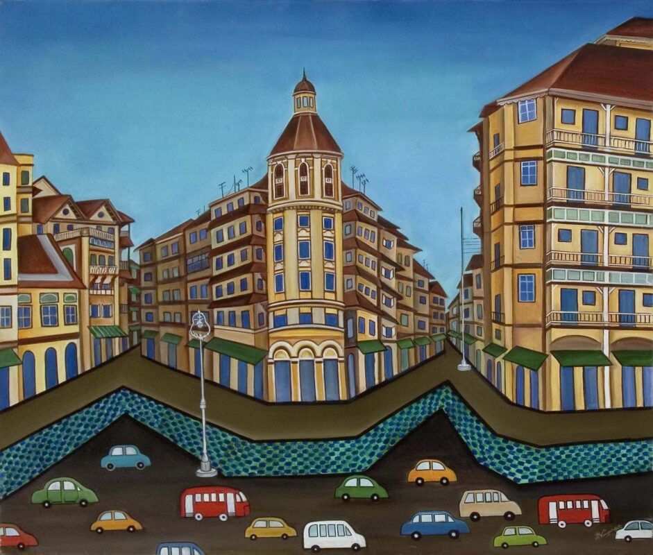 Princess Street 36x42inches