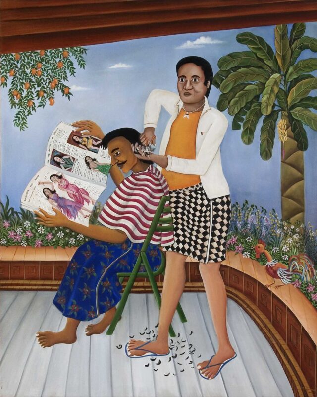 The Barber60x48inches