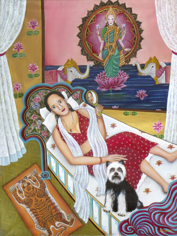 The Goddess of Wealth48x36