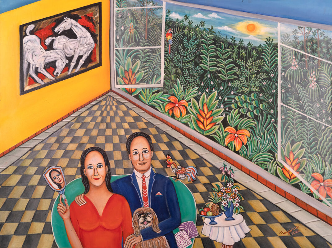 The Love of my Life 36 x48 inches Oil on Canvas