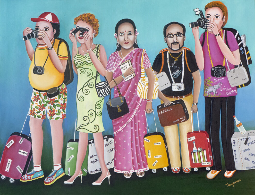 The Tourists 30x40